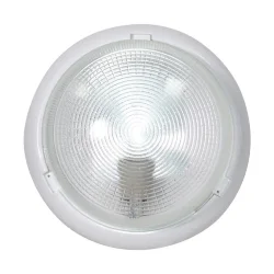 Светильник НБО 23-100-001 'Раунд' 1х100Вт E27 IP44 d240 корпус бел. Элетех 1005500569