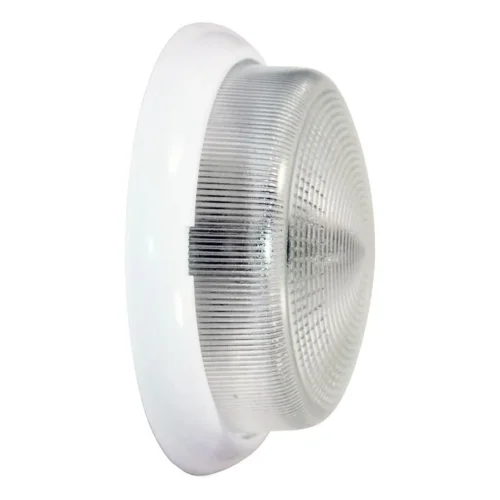 Светильник НБО 23-100-001 'Раунд' 1х100Вт E27 IP44 d240 корпус бел. Элетех 1005500569 - фото 3