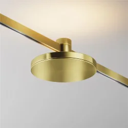 Трековый светильник Plato Flarity 3000K 7Вт 120° (Латунь)