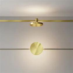 Трековый светильник Plato Flarity 3000K 7Вт 120° (Латунь)