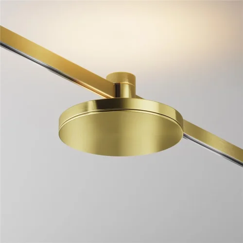 Трековый светильник Плато / Plato Flarity 3000K 7Вт 120° (Латунь) TR152-1-7W3K-BS - фото 9