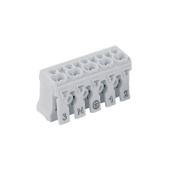 Клемма монтажная WOLTA KSP5-3L+N+PE