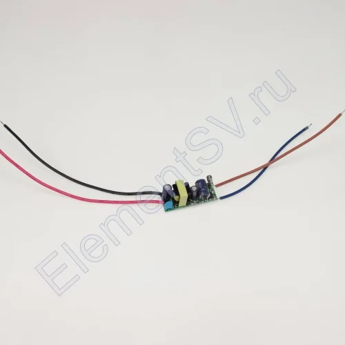 Светодиодный драйвер LD209 (220V, 24W, 50-90V, 350mA) - фото.
