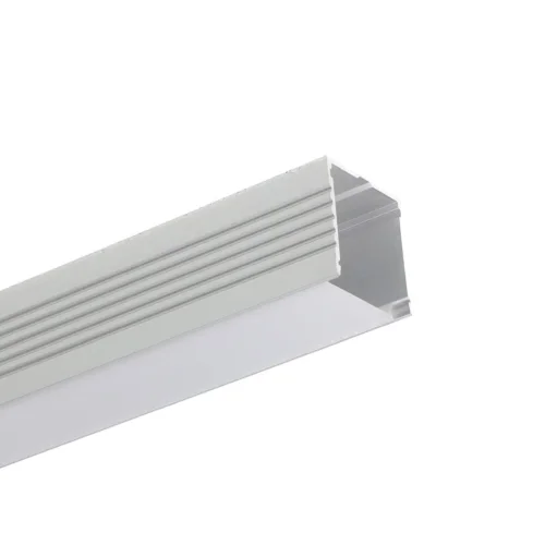 Алюминиевый профиль 046 (2000х35х35мм с рассеивателем) - фото II