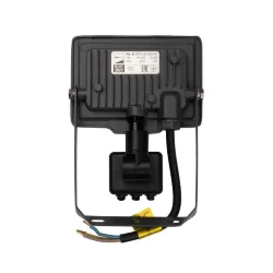 Прожектор светодиодный PFL-C3 SENSOR 20Вт 6500К IP65 ДО закален. прозр. стекло датчик движения инфракрасный Pro JazzWay 5026926A