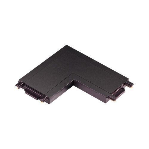 Соединитель L-образный с токопроводом для низковольтного шинопровода «Novotech» 135205, серия: SMAL. Фото 1.