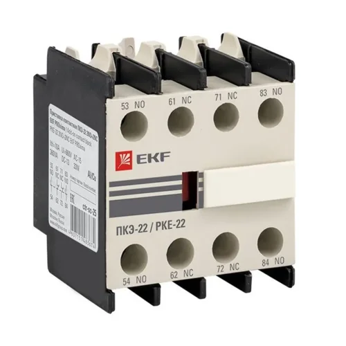 Приставка контактная ПКЭ-22 2NO+2NC EKF ctr-sc-25 - фото