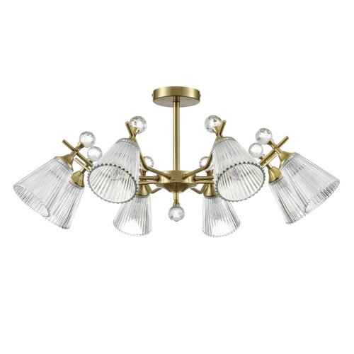 Люстра потолочная «LUMION» 8046/8C, серия: AURICA (крепление на планке). Фото 1.