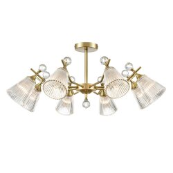 Люстра потолочная «LUMION» 8046/8C, серия: AURICA (крепление на планке) - -