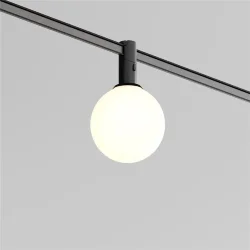 Трековый светильник Luna 3000К 5Вт 220° (Черный)