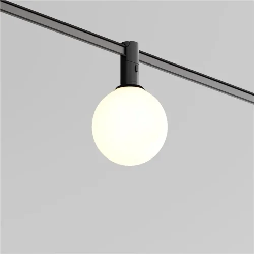 Трековый светильник Luna 3000К 5Вт 220° (Черный) - фото 4