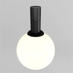 Трековый светильник Луна / Luna 3000К 5Вт 220° (Черный) TR208-1-5W3K-B