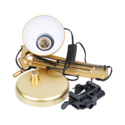 TLI-221 GOLD E27 Светильник настольный, Цоколь Е27, 60W, Механический выключатель, Золотой