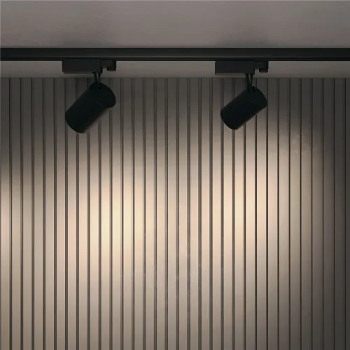 Трековый светильник Vuoro Trinity  3000K 26Вт (Черный) - фото 4