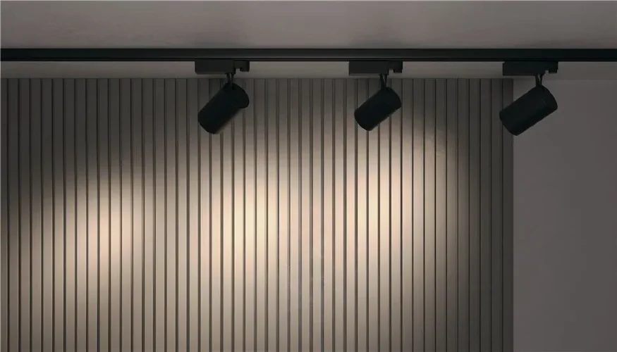 Трековый светильник Vuoro Trinity  3000K 26Вт (Черный) - фото 6