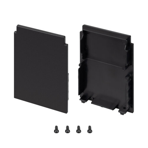 Заглушка SL-LINE-4050-3L-HIGH BLACK глухая (Arlight, Пластик) - фото 1