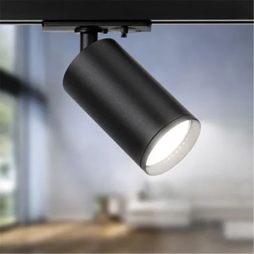 Светильник трековый TR39-GU10 MR16 1ф под лампу BK черн. Эра Б0053310 - фото 4