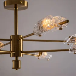 Потолочный светильник Freya FR5420CL-08BS (Латунь)