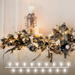 Гирлянда нить "Роса" теплый белый 5м IP20 400-007 теплый белый (056042)