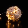 Гирлянда нить "Роса" теплый белый 5м IP20 - Фото 5