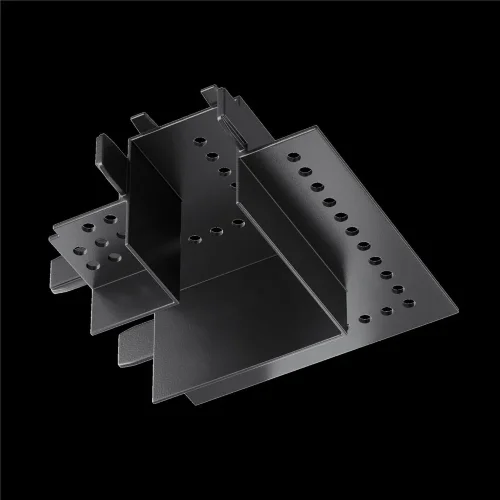 Коннектор угловой Radity встраиваемый черный (Черный) - фото 3