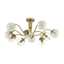 Люстра потолочная «LUMION» 4555/10C, серия: CANDICE (крепление на планке)