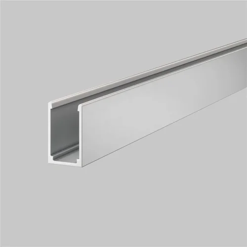 Алюминиевый профиль для гибкого неона 12x6мм 1м (Серебро) - фото