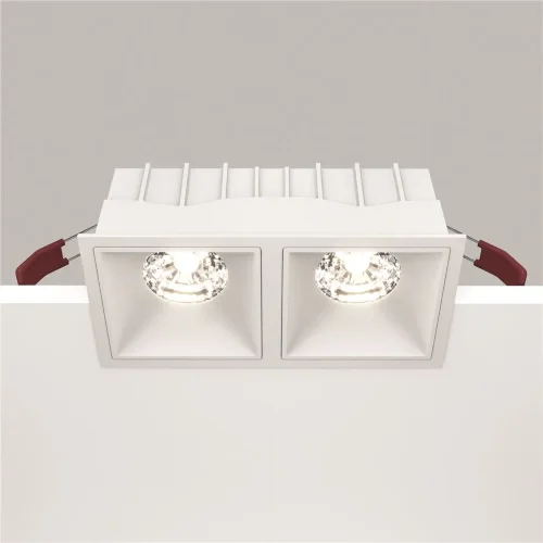Встраиваемый светильник Alfa LED 4000K 2x15Вт 36° Dim Triac (Белый) - фото 5