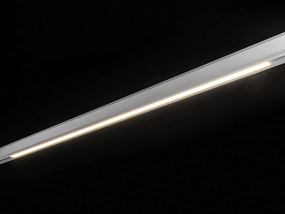 Светильник трековый линейный, серия SY-LINK, Белый, 24Вт, IP20, Теплый белый (3000К), SY-LINK-1200-WH-24-WW. Фото 2
