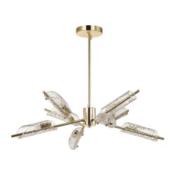 Люстра на штанге «LUMION» 6537/8C, серия: GEORGIA (крепление на планке) - -