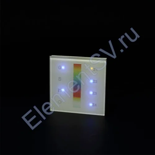 Сенсорная панель SR-2830RGB SR80 (12/24V, RGB, 434MHz/869.5MHz) - фото 3.