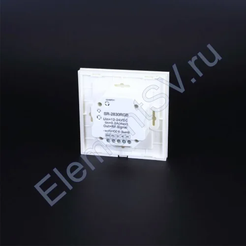Сенсорная панель SR-2830RGB SR80 (12/24V, RGB, 434MHz/869.5MHz) - фото 2.