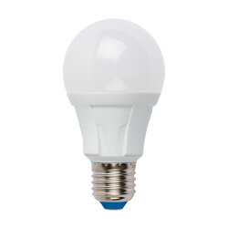 LED-A60 8W-DW-E27-FR PLP01WH Лампа светодиодная, Форма А, матовая, Серия Яркая, Дневной свет 6500K