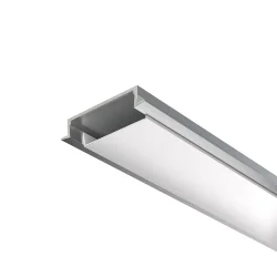 Алюминиевый профиль встраиваемый с накладным фланцем 30x6 (Серебро, 2 м), ALM-3006-S-2M 632018 (Серебро)