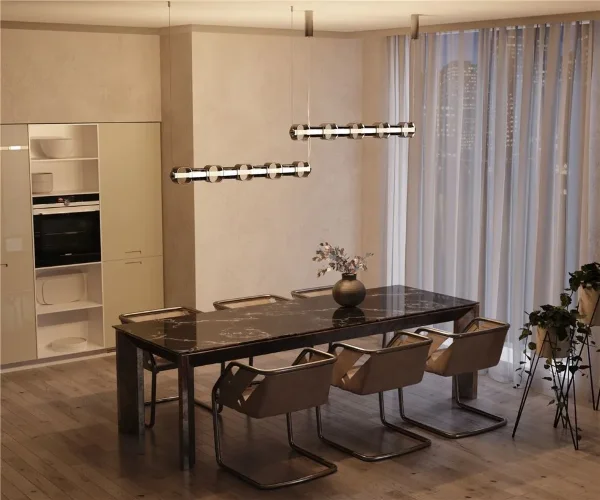 Подвесной светильник Ritmo 3000К 22Вт (Хром) - фото 7