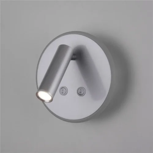 Настенный светодиодный светильник Tera LED серебро Tera LED серебро (MRL LED 1014) - фото 5