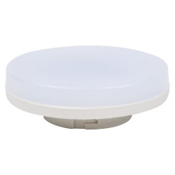 LED-GX53-8W-NW-GX53-FR PLZ01WH Лампа светодиодная, матовая, Белый свет.