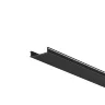 Рассеиватель для профиля 61×14 (Чёрный, 2 м), ALM-6114-B-DF-2M 642014 (Черный) - фото