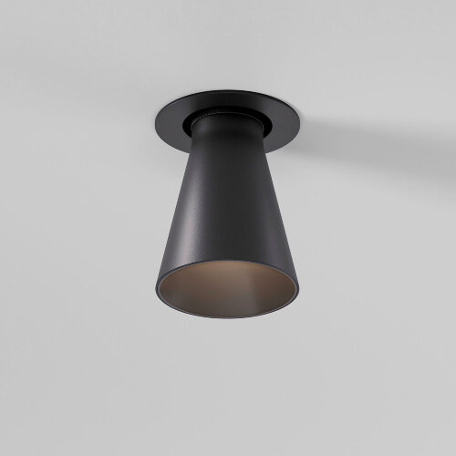 светильник встраиваемый светодиодный Bell 8W 3000K черный - Фото 2