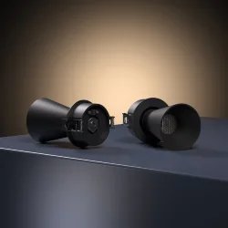 светильник встраиваемый с антибликовой решеткой Bell 8W 3000K черный 25097/LED (068058)