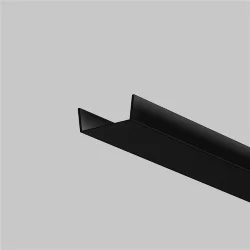 Рассеиватель для профиля 15×06 (Чёрный, 2 м), ALM-001-B-DF-2M 642021 (Черный)