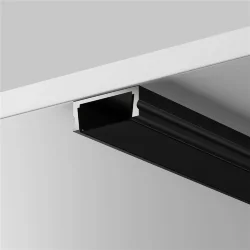 Рассеиватель для профиля 15×06 (Чёрный, 2 м), ALM-001-B-DF-2M 642021 (Черный)