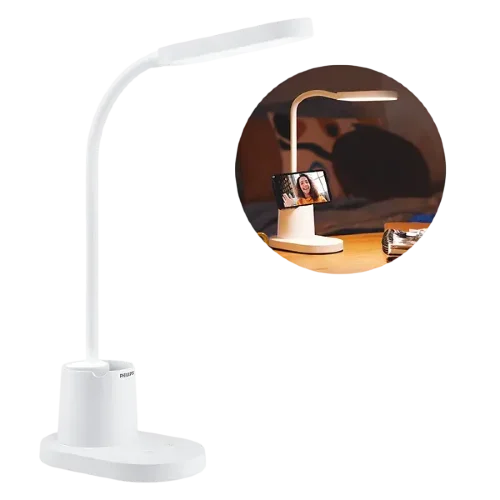 Светильник светодиодный настольный 7W/3000-5700K | Bucket DSK214 USB | - PHILIPS. Фото