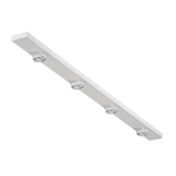 Крепление сменное М14 для светильников MINI VILLY, поворотное накладное четверное, цвет Белый, MINI-VL-M14-WH 004876