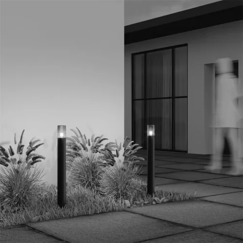 Ландшафтный светильник Amas E27x1 60Вт IP 54 (Графит) - фото 12