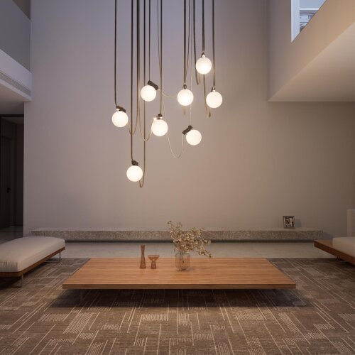 Низковольтный текстильный шинопровод, длина 5м «Novotech» 135255, серия: EASY. Фото 2.