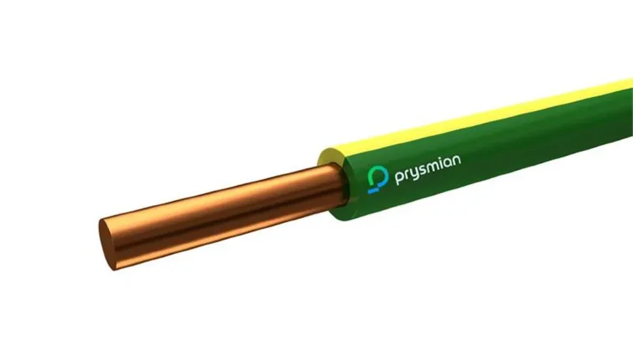 Провод ПуВнг(А)-LS 1х6 450/750В Ж/З (бухта) (м) РЭК-PRYSMIAN 0601070301 - фото