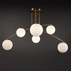 Потолочный светильник Freya FR5443CL-06BS (Латунь)