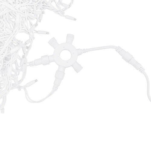 UTC-F90 Y6 WHITE Соединитель для гирлянд серии F90RPO, круговой, 1 вход-5 выходов, Белый - фото 3