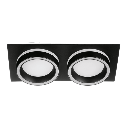 Светильник WOLTA WDL-GX53/06BL-02 под лампу GX53 Черный LUCE - фото 1.